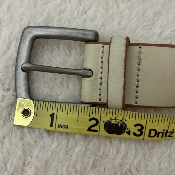 Fossil Embellished Leather Belt Size L main image 6